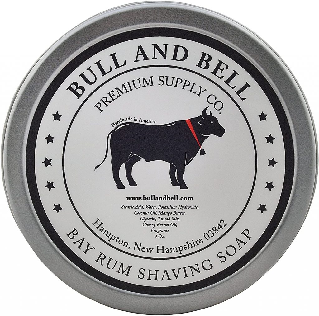 Bull and Bell Bary Rum shaving soap