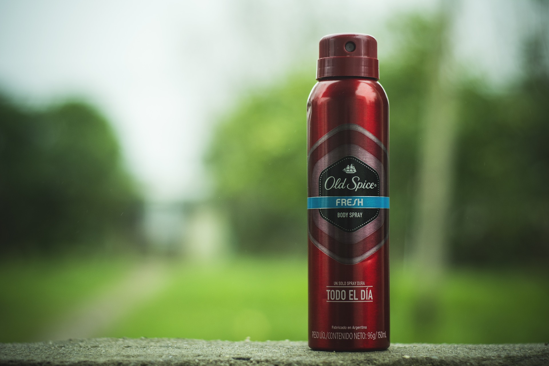 An image of male deodorant with adverting concept