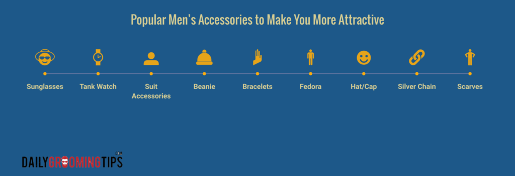 what accessories women like on men