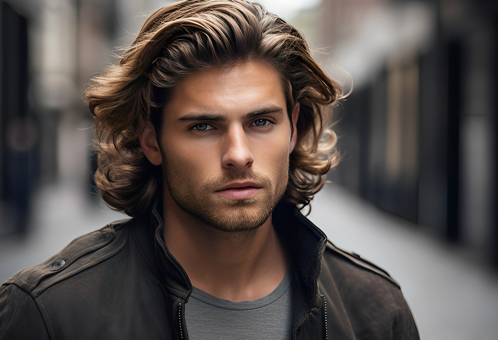 how to style men's wavy hair